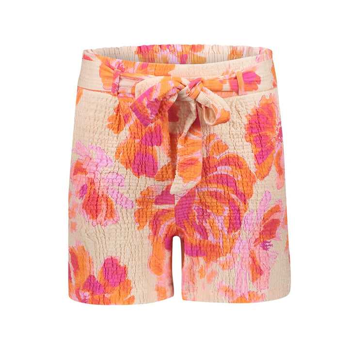 Geisha short dames oranje dessin – 61432-20