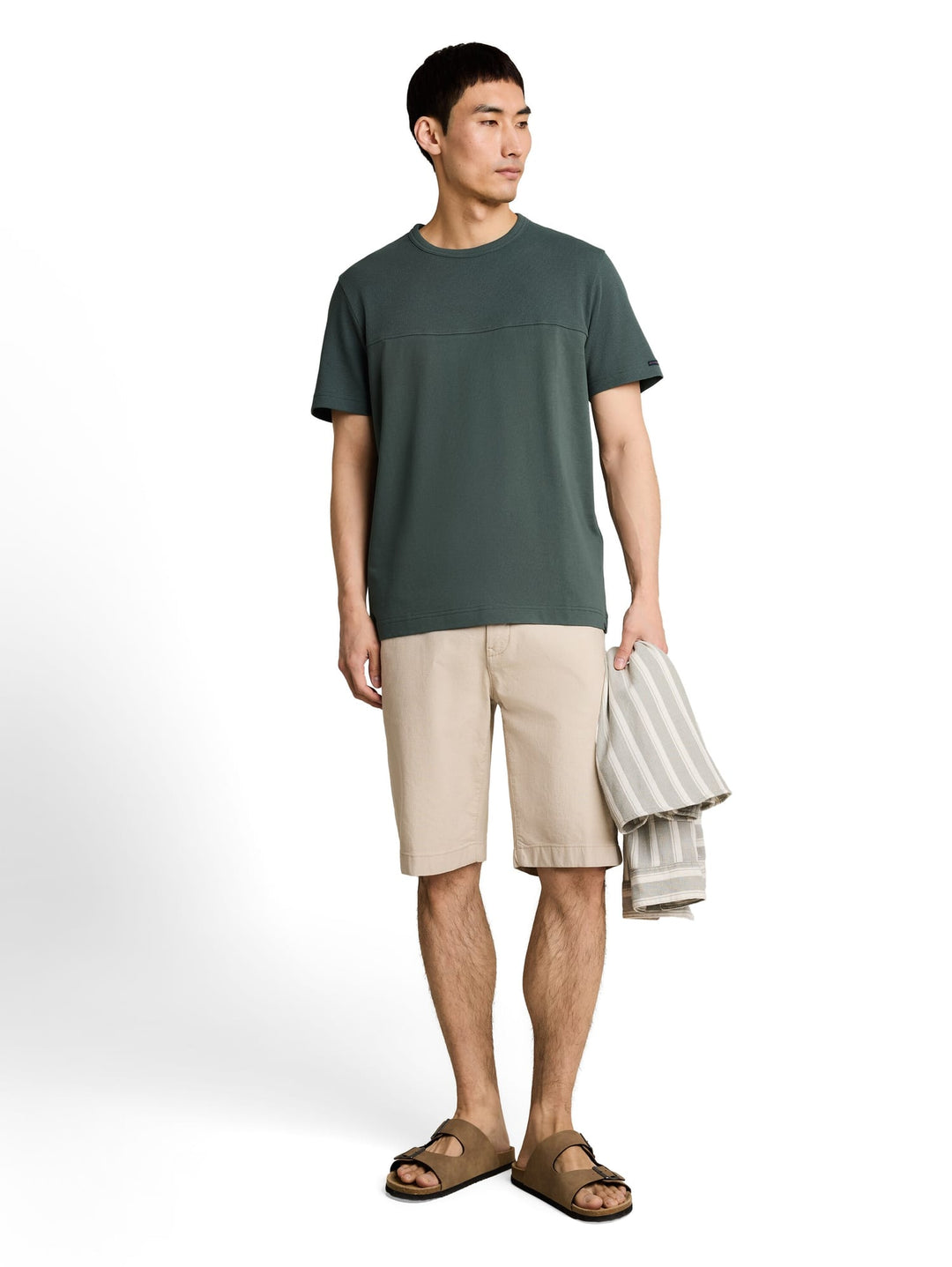 Tom Tailor T-shirt olijf – heren