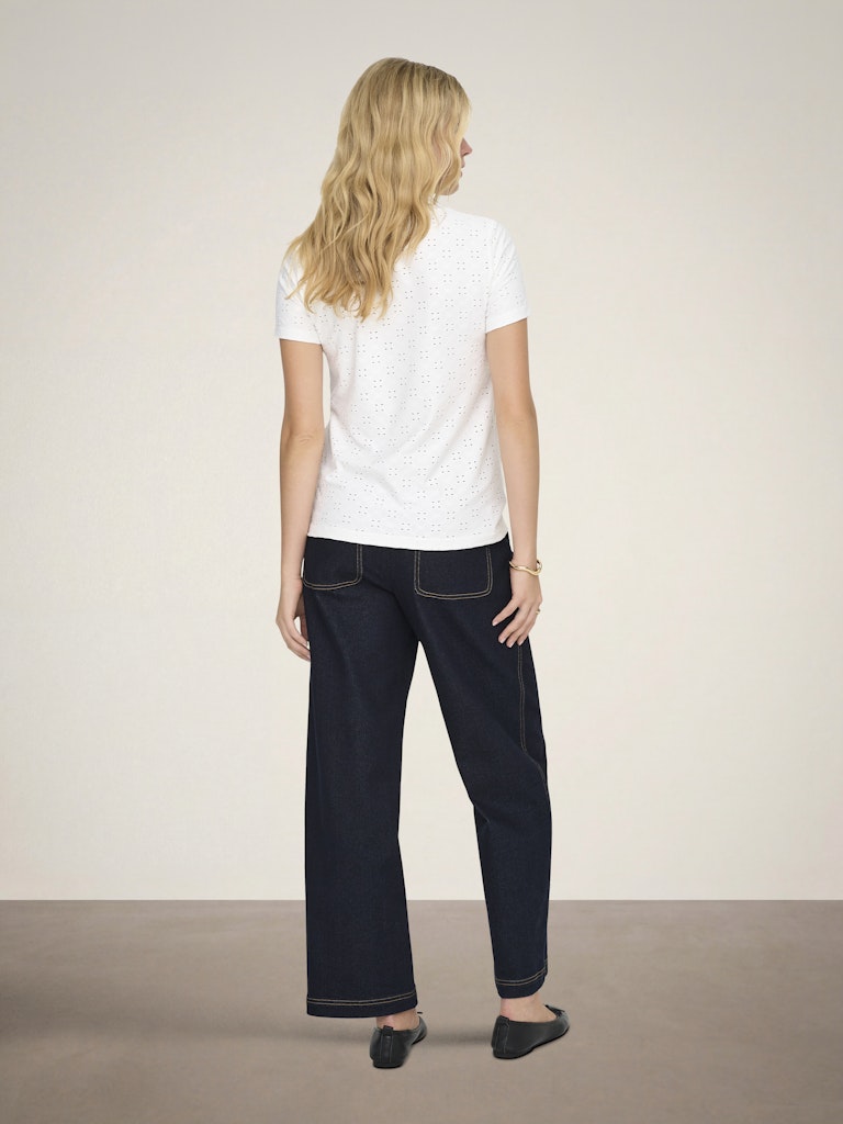 Jacqueline de Yong Cathinka top off-white – dames