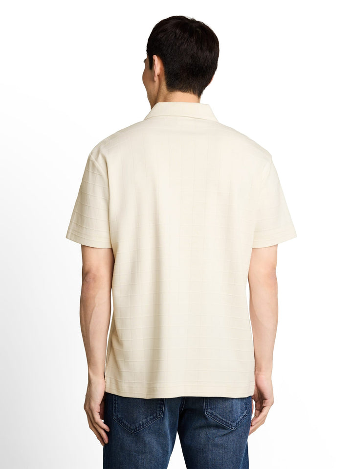 Tom Tailor 1052157 poloshirt ecru – heren