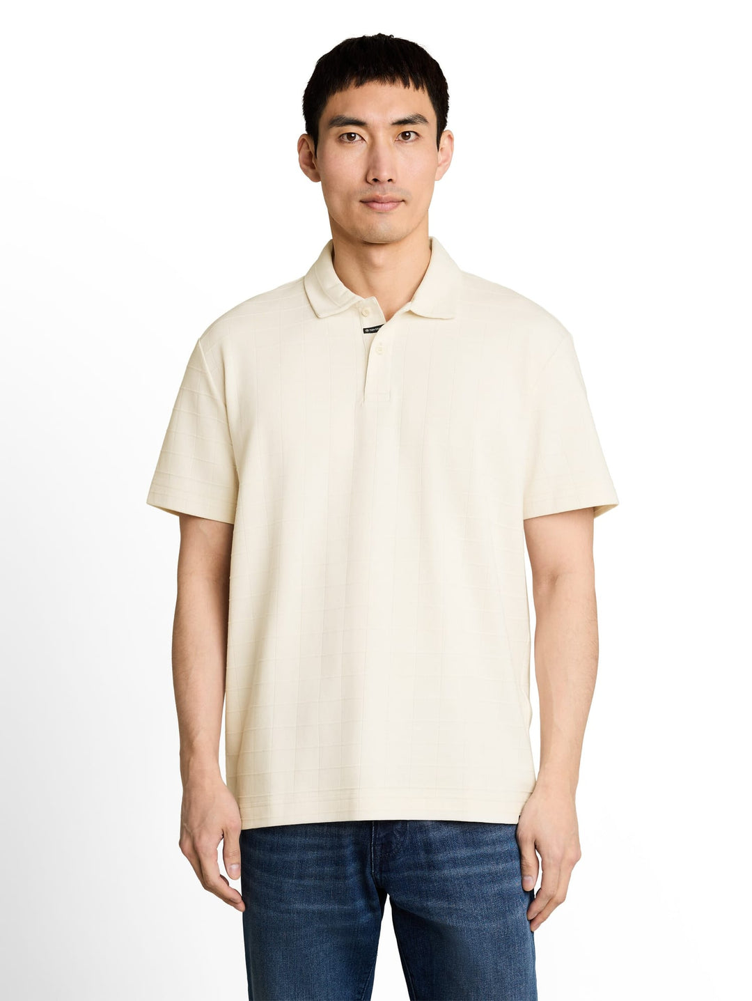 Tom Tailor poloshirt ecru – heren