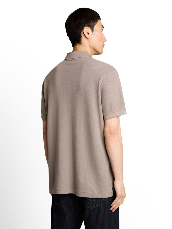 Tom Tailor poloshirt taupe – heren