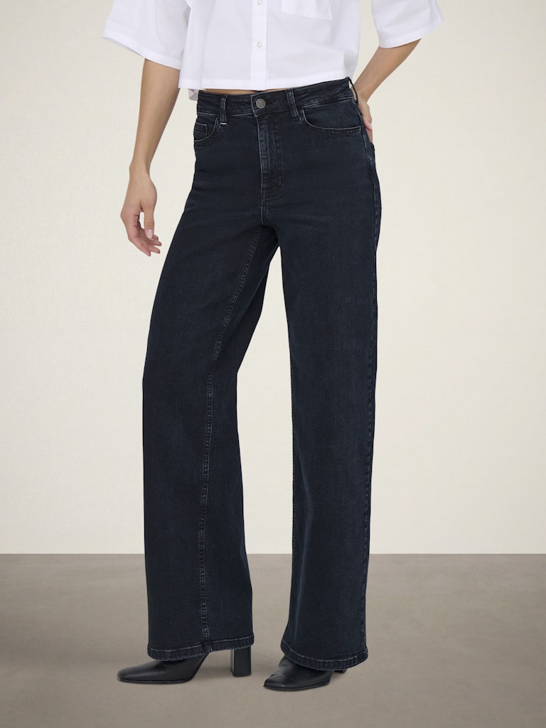 Jacqueline de Yong Felina jeans loose fit – dames - Blue Denim - L34