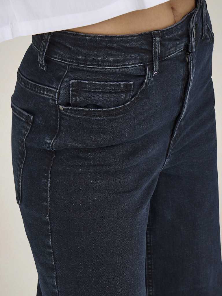 Jacqueline de Yong Felina wide fit jeans - dames - Blue Denim - L30