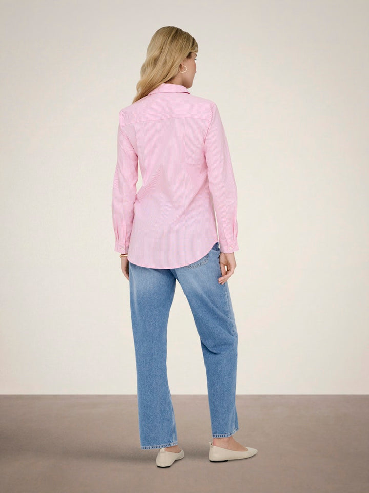 Jacqueline de Yong blouse 15149877 mio – dames - Roze Dessin