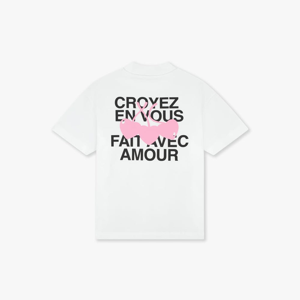 Croyez Amour T-Shirt wit – heren