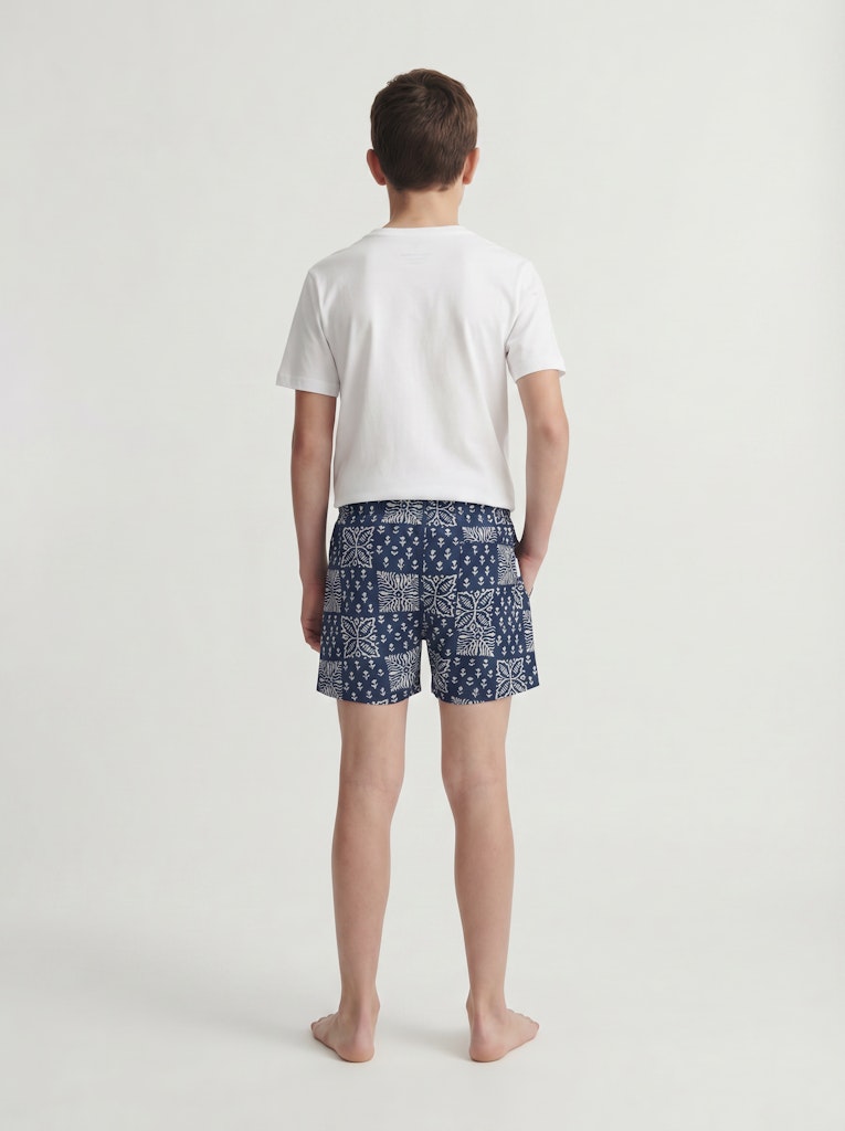 Jack & Jones Kids zwembroek jongens blauw dessin