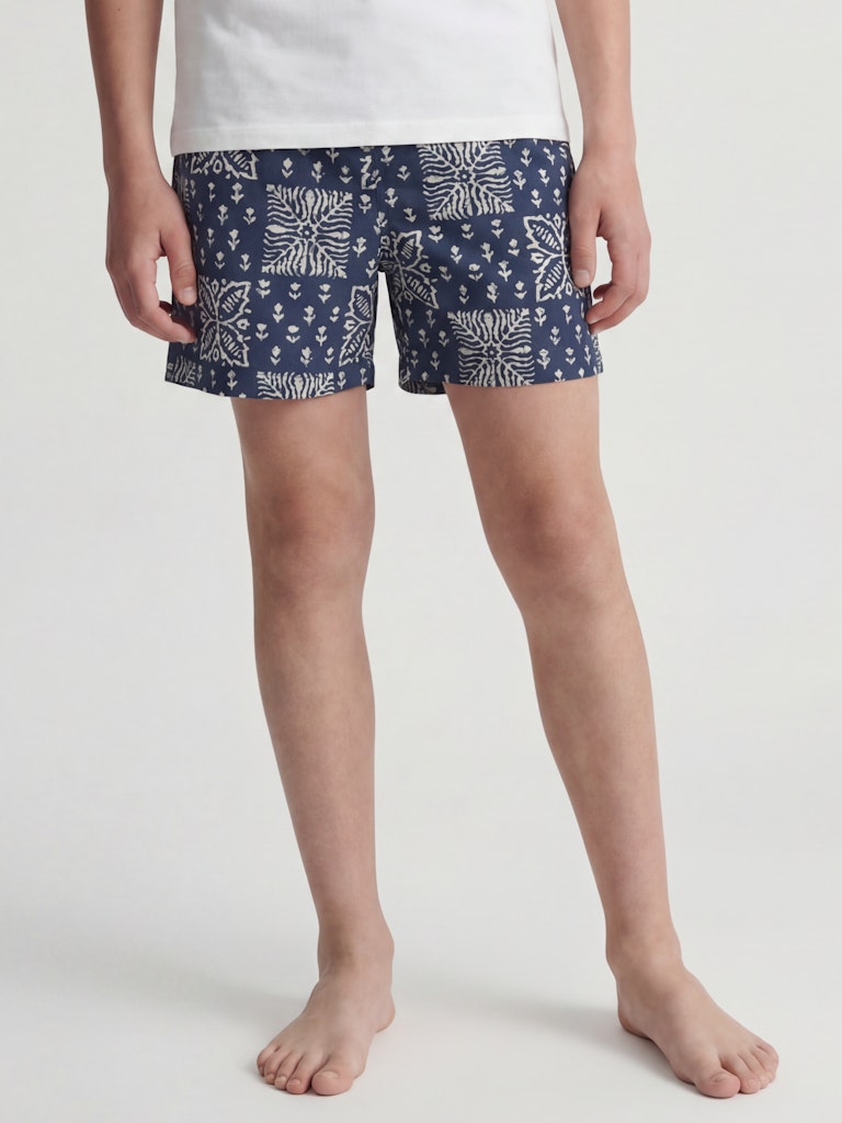 Jack & Jones Kids zwembroek jongens blauw dessin
