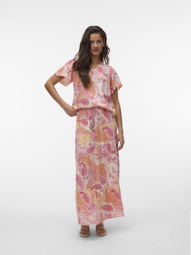 VERO MODA Nina blouse roze dessin – dames