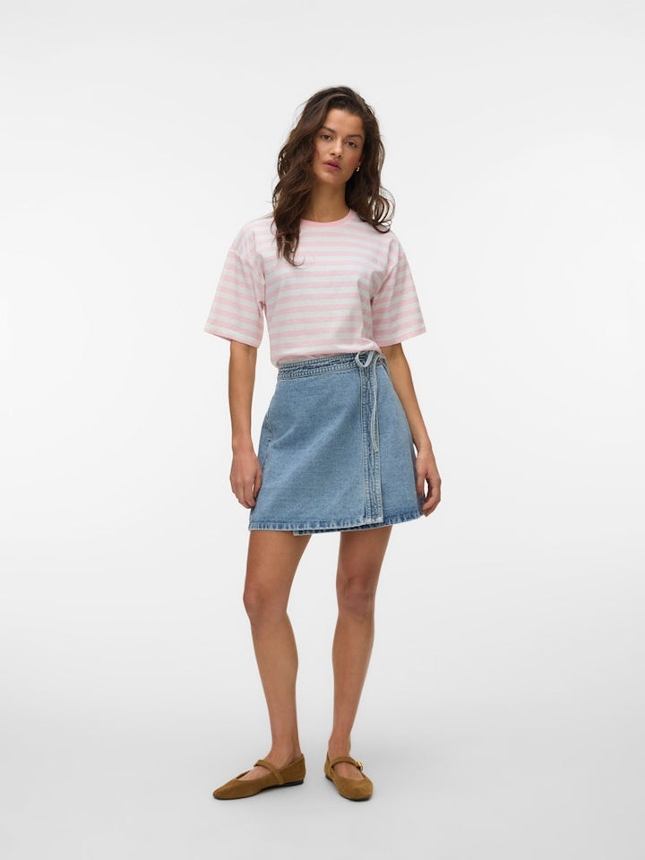 VERO MODA Kaysa T-shirt roze dessin – dames