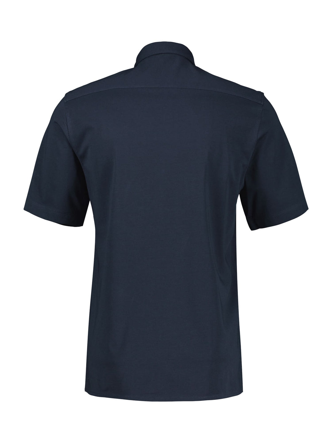 Lerros overhemd k/m navy – heren