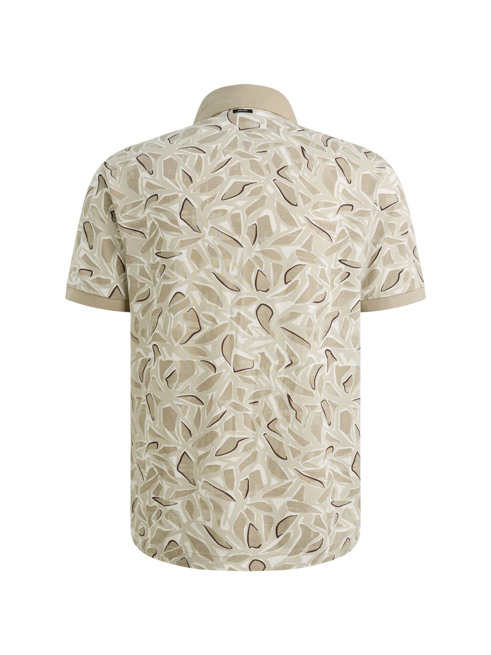 Vanguard polo k/m heren zand dessin – VPSS2605881