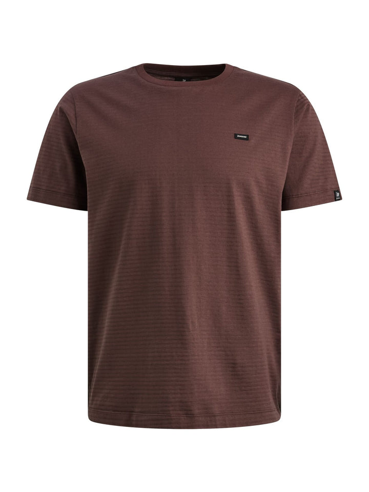 Vanguard VTSS2605552 bordeaux t-shirt k/m heren