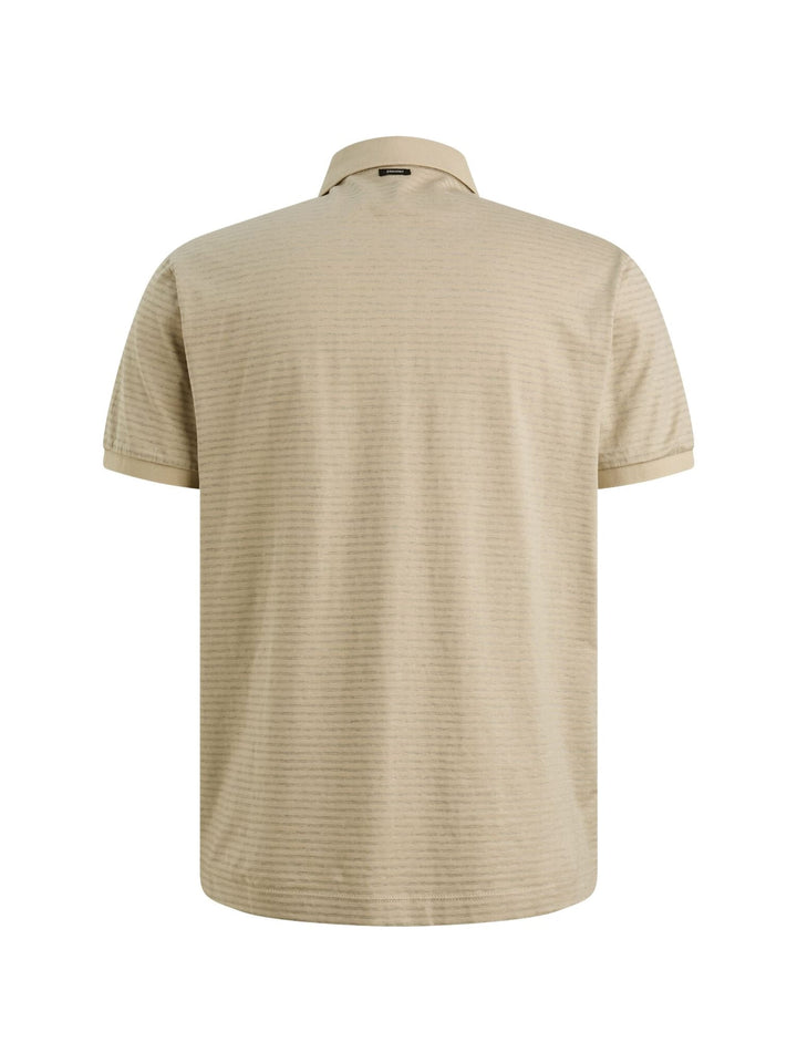 Vanguard polo k/m heren zand dessin – VPSS2605882