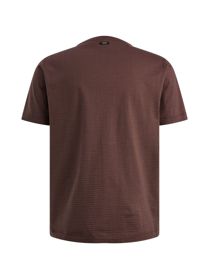 Vanguard VTSS2605552 bordeaux t-shirt k/m heren