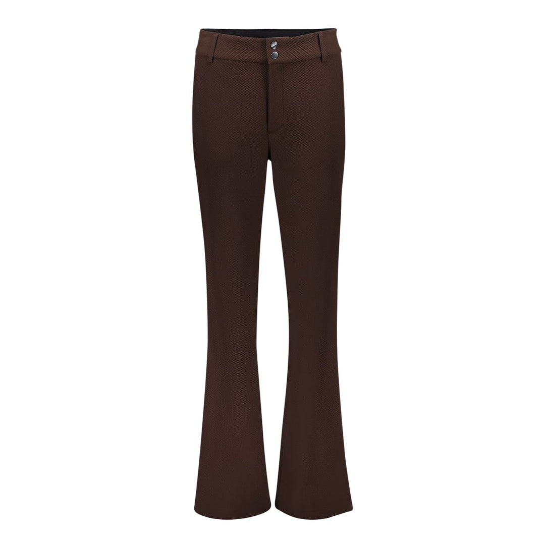 Geisha 61587-21 lange broek dames bruin dessin