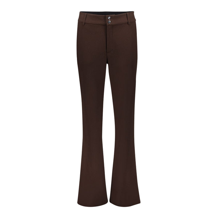 Geisha 61587-21 lange broek dames bruin dessin