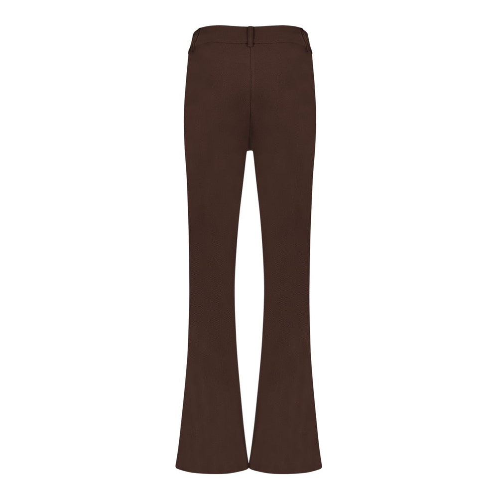 Geisha 61587-21 lange broek dames bruin dessin