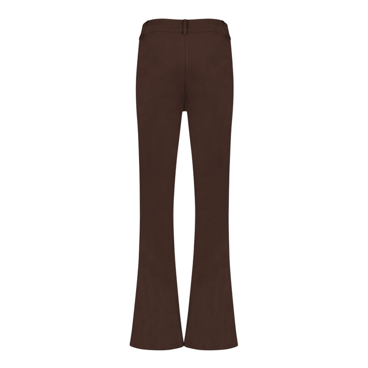 Geisha 61587-21 lange broek dames bruin dessin