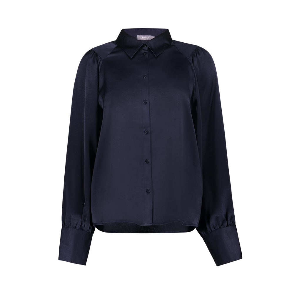 Geisha 63565-21 blouse l/m navy – dames