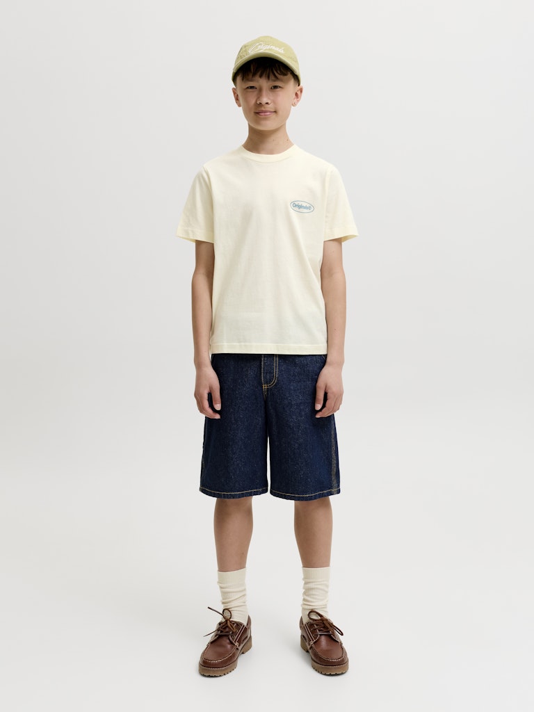 Jack & Jones Kids T-shirt ecru – jongens