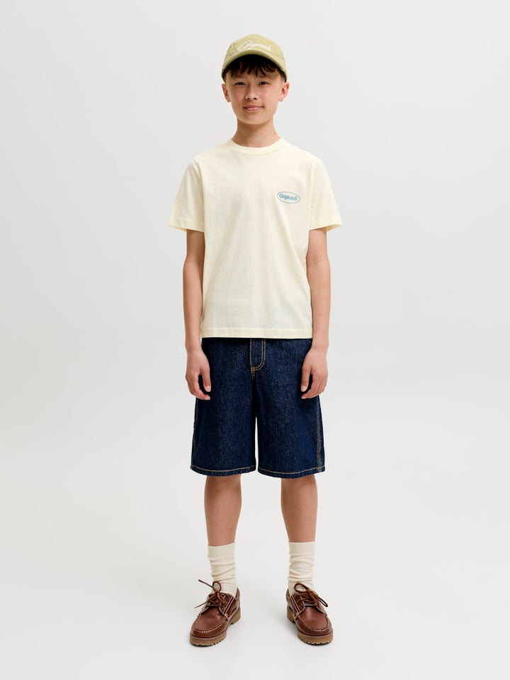 Jack & Jones Kids T-shirt ecru – jongens