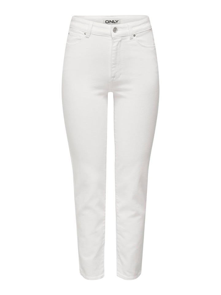 Only Emily jeans wit – dames regular-straight fit - L34