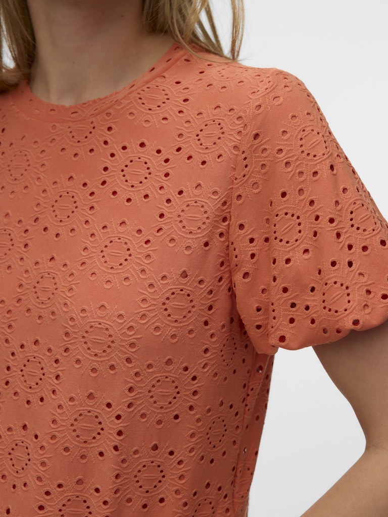 VERO MODA Tassa top koraal rood – dames
