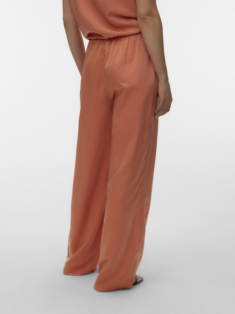 VERO MODA 10347033 Lina lange broek dames - oranje