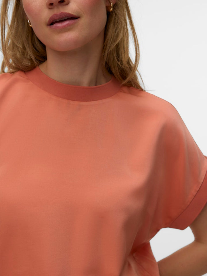 VERO MODA Lina top oranje – dames