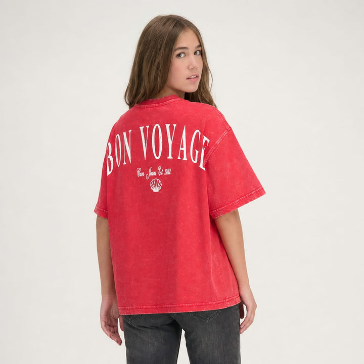 Cars Girls 35571 T-shirt k/m meisjes steenrood