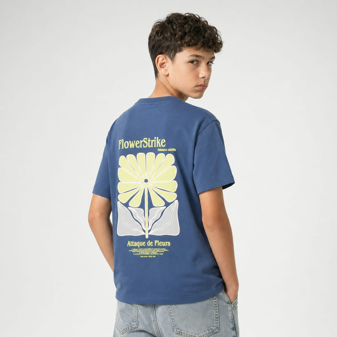 Cars boys T-shirt Pluyo jr. lichtblauw – jongens