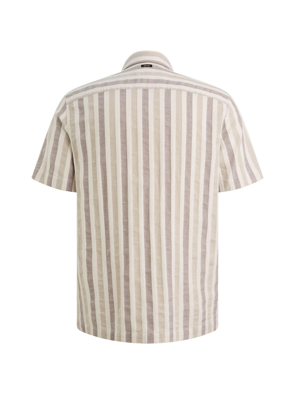 Vanguard overhemd k/m heren ecru dessin – casual stijl
