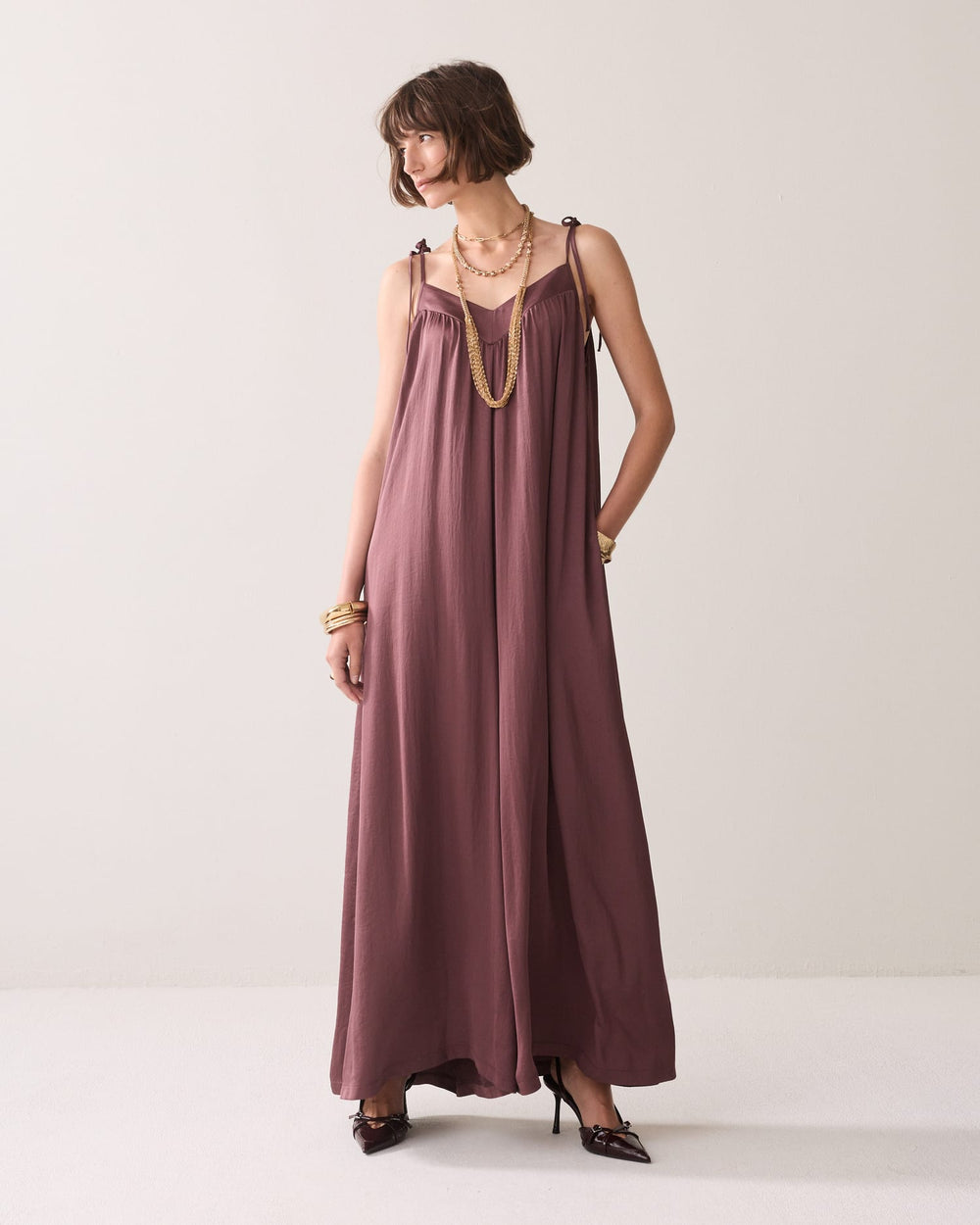 Summum jumpsuit l/p dames bordeaux – 4S2999-11817