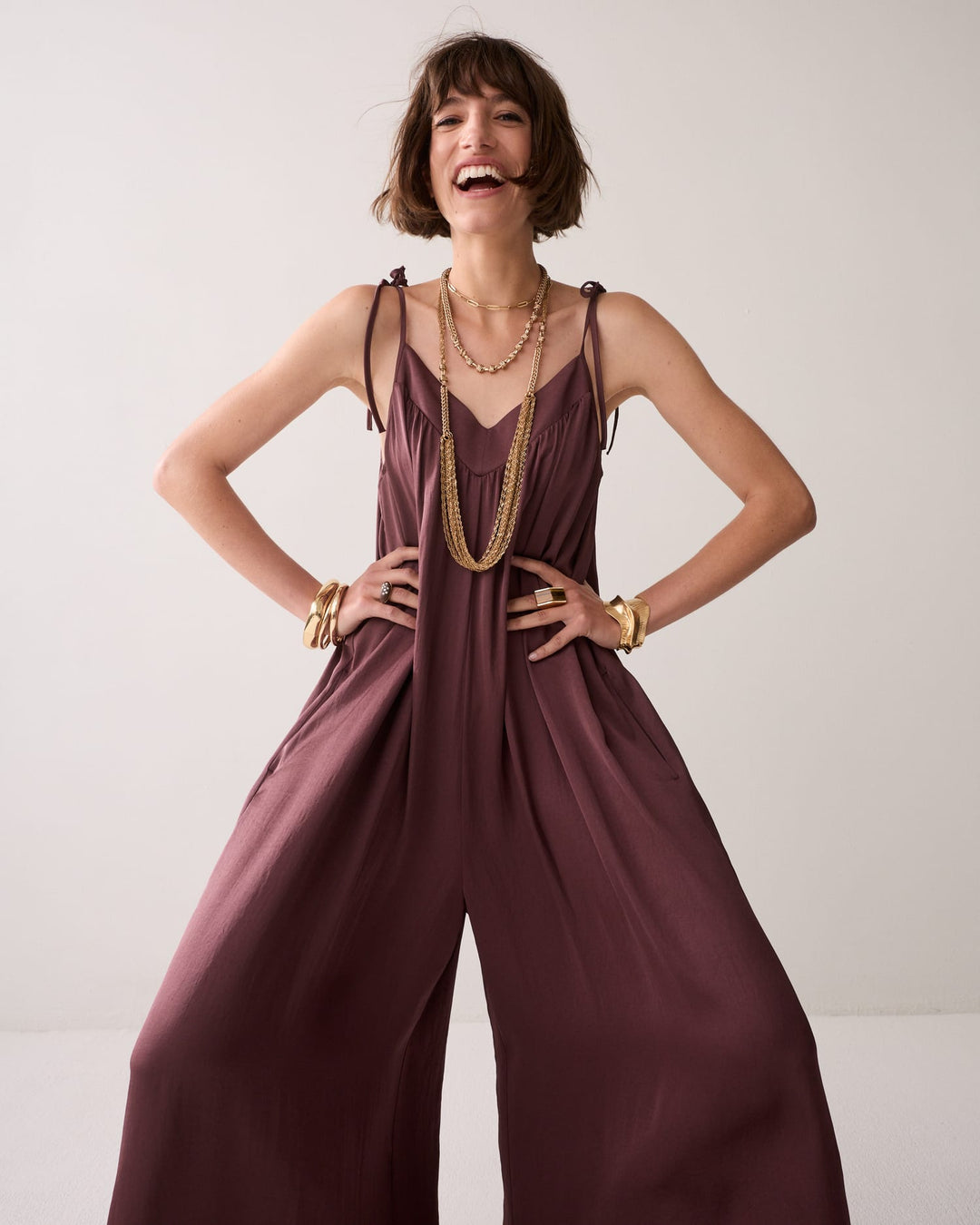 Summum jumpsuit l/p dames bordeaux – 4S2999-11817