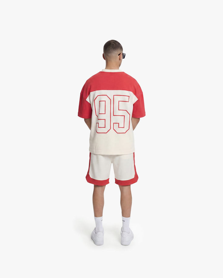 Croyez Jersey Sport T-Shirt off-white – heren