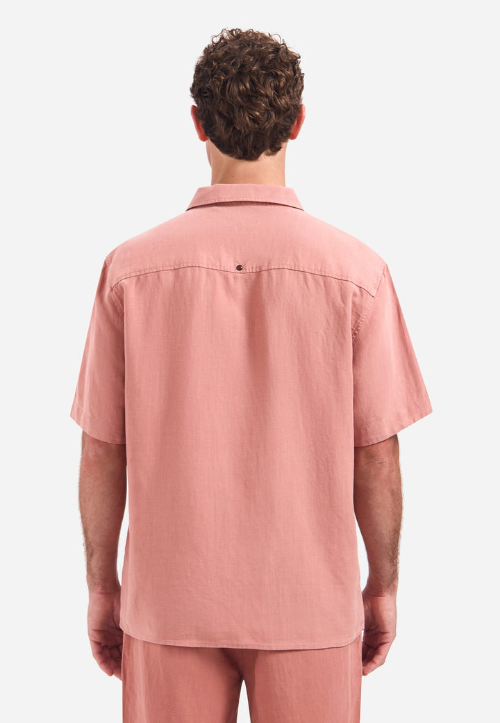 No Excess overhemd steenrood – heren
