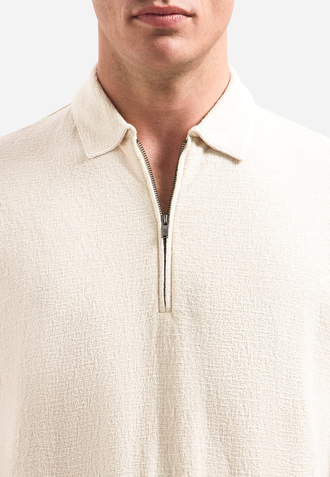 No Excess polo k/m heren beige – 32370430