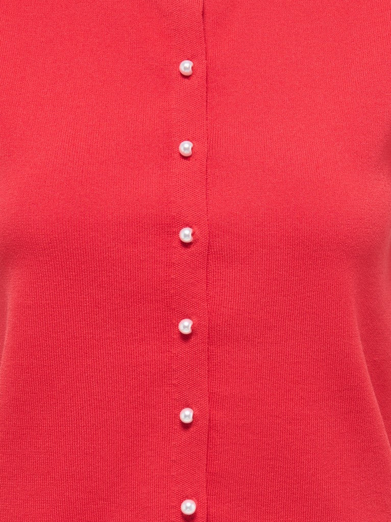 Jacqueline de Yong astra vest – dames - Rood