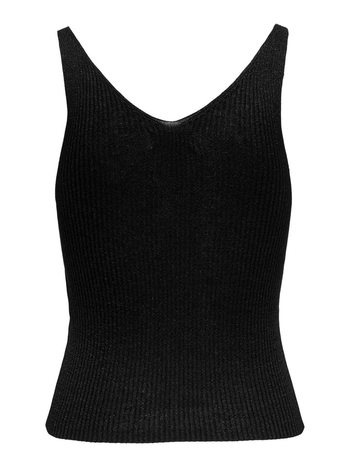 jacqueline de yong 15216492 Bodilla gebreide top zwart