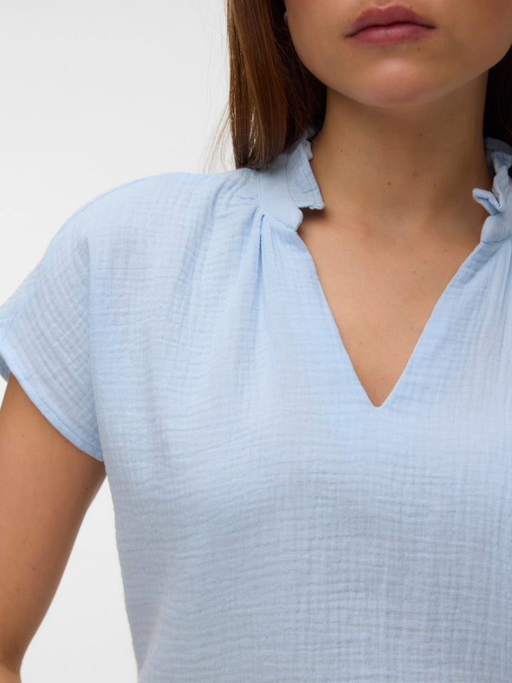 VERO MODA Natali top lichtblauw – dames