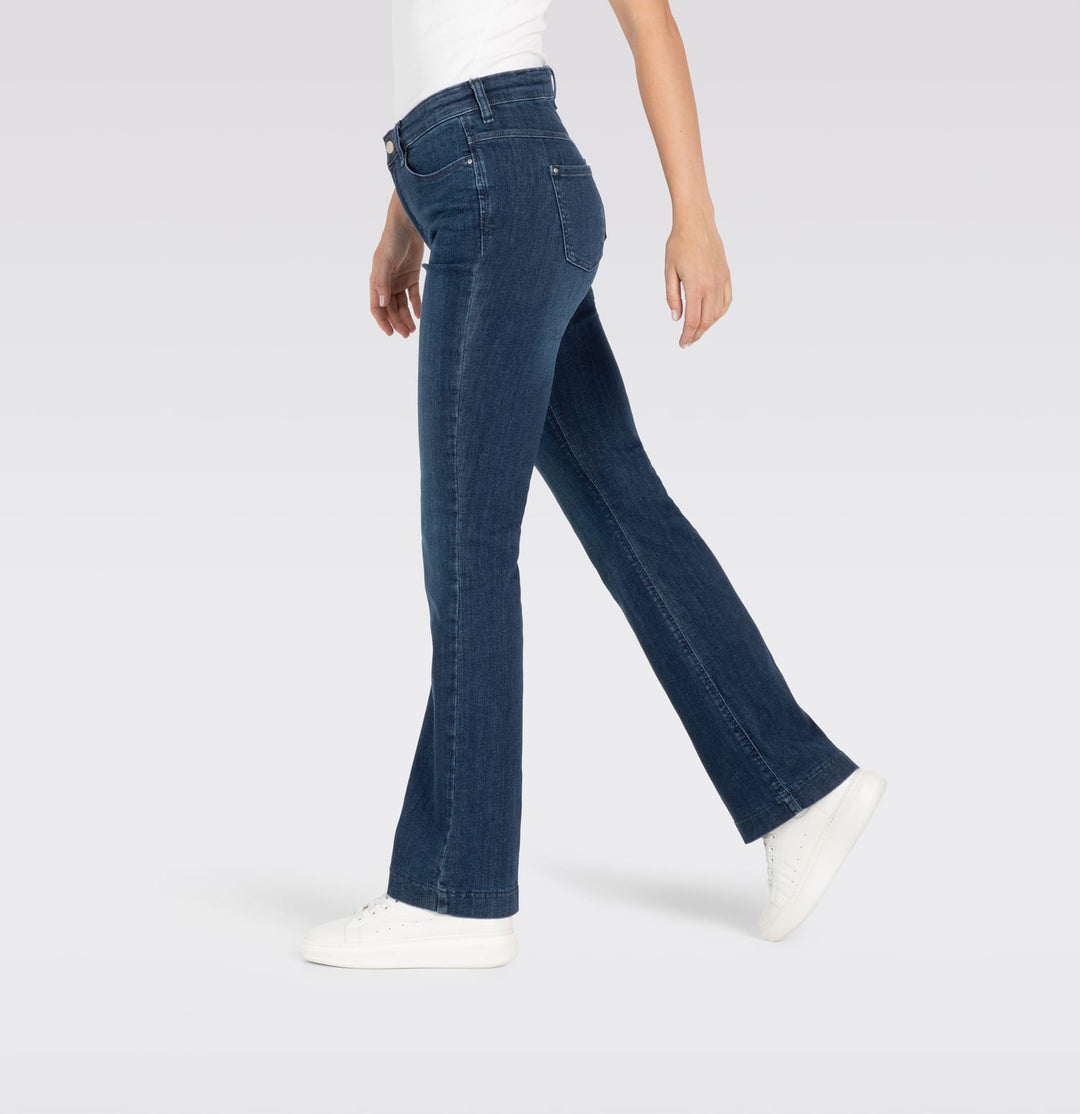 MAC Dream Wide jeans loose fit dames – blue denim - 32