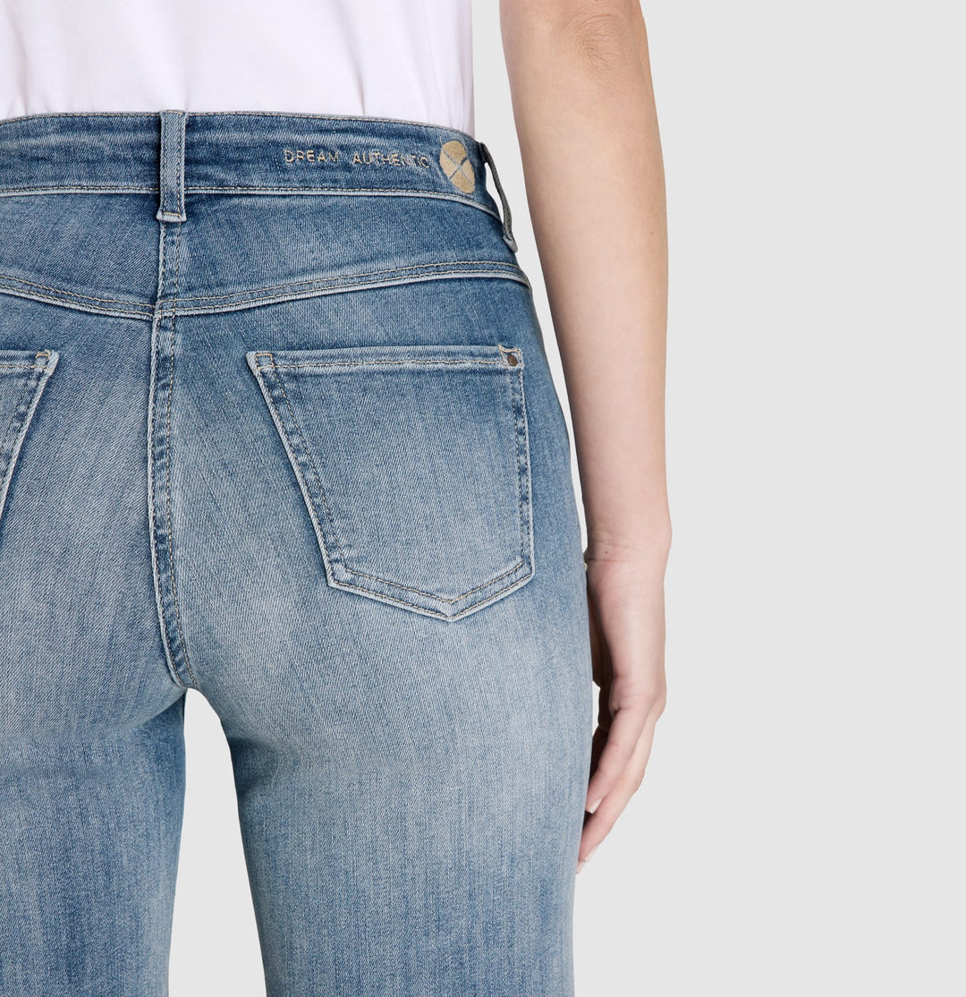 MAC women jeans low croth-baggy fit – dames - Blue Denim - L34