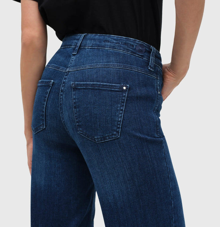 MAC Dream Wide jeans loose fit dames – blue denim - 32