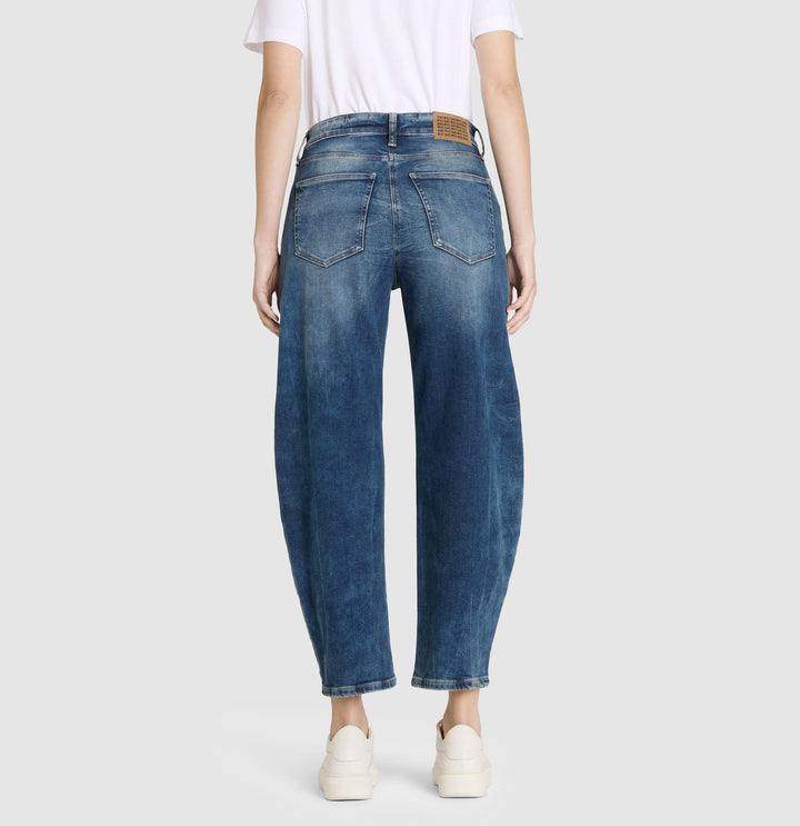 MAC women Danni jeans low croth-baggy fit blue denim