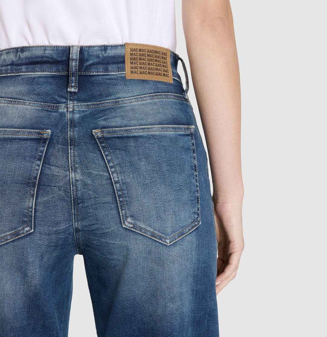 MAC women Danni jeans low croth-baggy fit blue denim