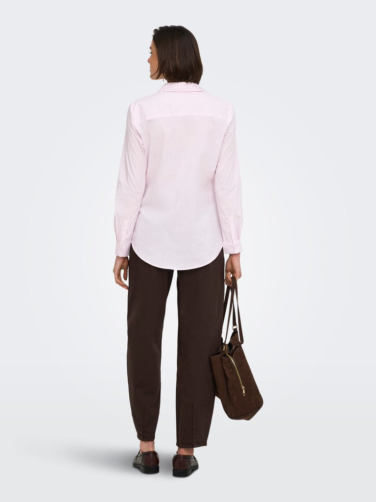 Jacqueline de Yong blouse l/m dames roze dessin – JDYMIO