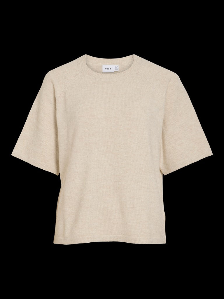Vila 14113017 Liga trui dames - beige