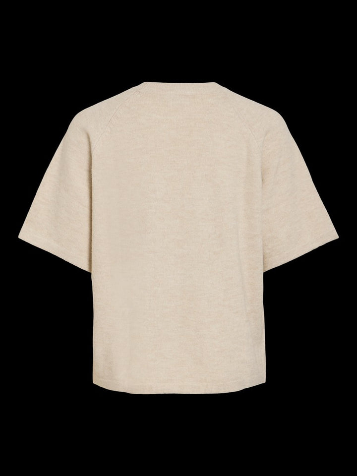 Vila 14113017 Liga trui dames beige