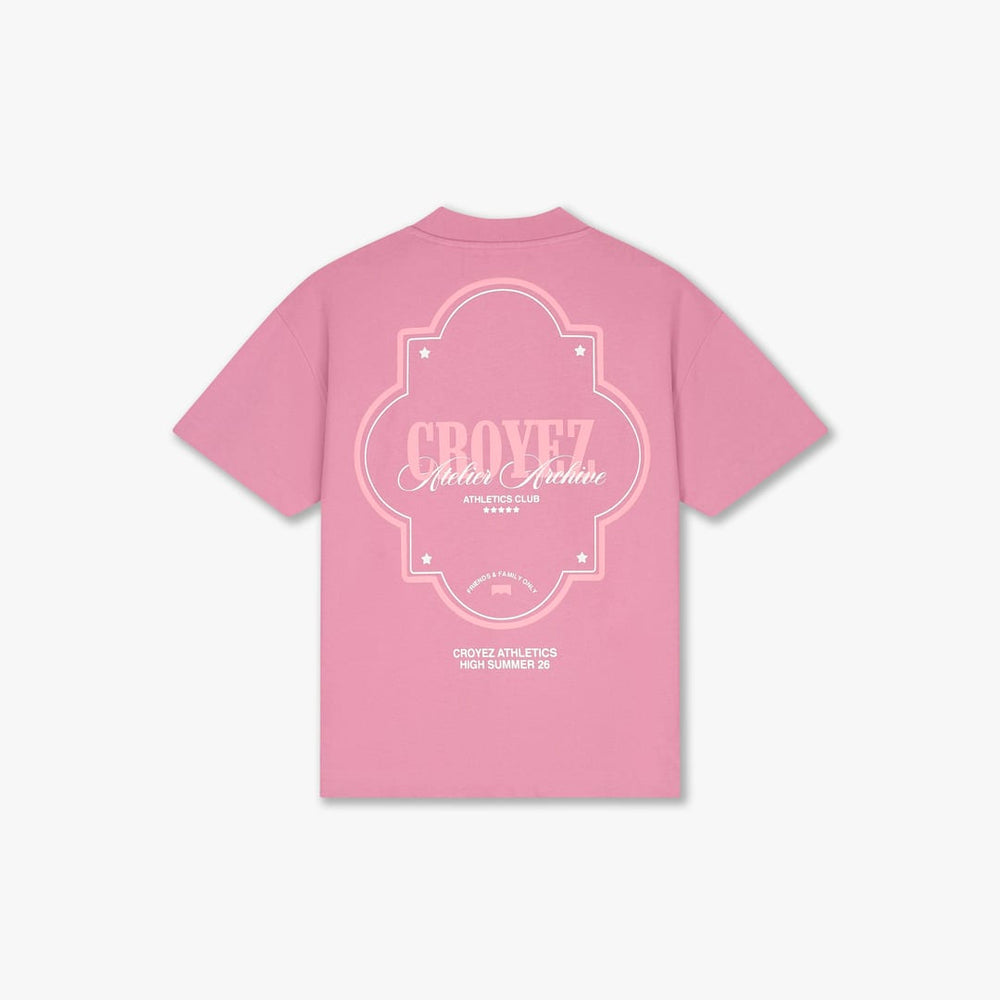 Croyez Archive T-Shirt oud roze – heren